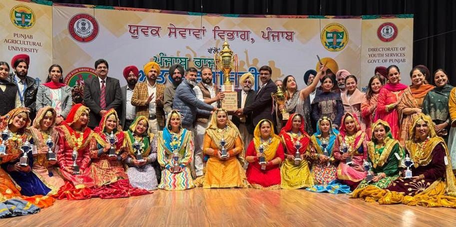 Panjab University wins overall champion trophy in Inter-University Youth Festival